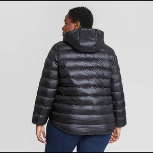 Women’s Plus Size Hooded Puffer Jacket